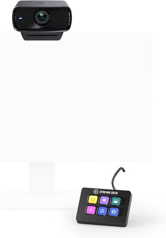 Elgato Stream Deck Neo – 8 Customizable Keys, 2 Touch Points, Speed Through Tasks & Workflows - Control Word, Excel, PowerPoint, Teams, Zoom, Spotify and more, Drag-’n-Drop Setup - Works with Mac & PC in Saudi Arabia