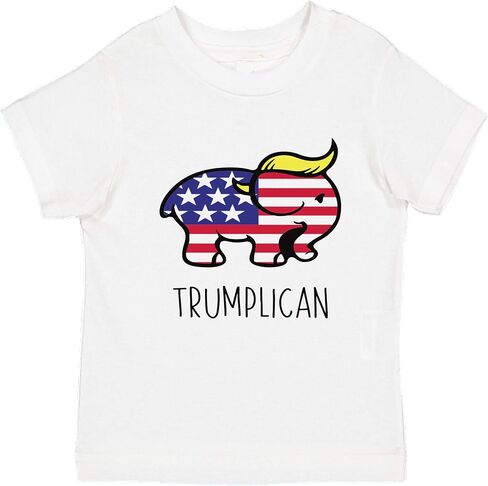تي شيرت Ink Trendz Trumplican Cute Trump 2024 GOP لطيف للأطفال الصغار in Saudi Arabia