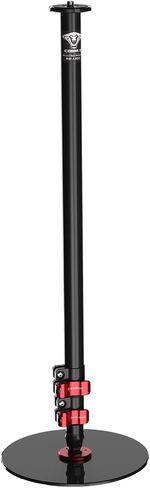 IFOOTAGE Cobra RB-A300-I, Round Base Monopod with Heavy-Duty Iron Base, Professional Camera Aluminium Monopod with Quick Adjustment Height Buckle,Compatibility DSLR Cameras Camcorders(59.44Inc) in Saudi Arabia