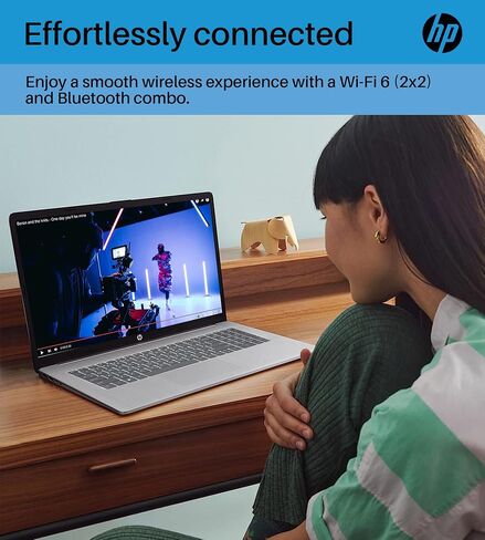 كمبيوتر محمول للأعمال HP مقاس 17 بوصة، Intel i5-1335U، شاشة FHD IPS مقاس 17.3 بوصة، Intel Iris Xe Graphics، 16 جيجابايت DDR4 1 تيرابايت SSD، لوحة مفاتيح بإضاءة خلفية، Type-C، WiFi 6، HDMI، Windows 11 Pro (متجدد) in Saudi Arabia