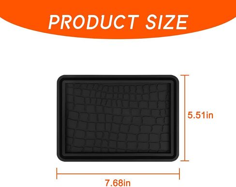 Car Dashboard Anti-Slip Mat, Adhesive Vehicle Dash Rubber Pad, Multi-Functional Auto Sticky Gripping Interior Fixing Accessories, Universal for Vehicle, SUV, Truck and More in Saudi Arabia
