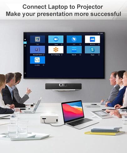 محول DisplayPort إلى VGA، منفذ عرض إلى محول VGA ذكر إلى أنثى ألومنيوم HD 1080P، سلك مطلي بالذهب للكمبيوتر والشاشة والتلفزيون وجهاز العرض المتوافق مع Lenovo وDell وHP وASUS in Kuwait