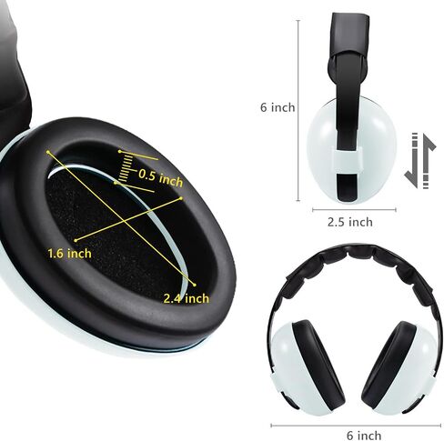 Baby Ear Protection Noise Cancelling Earmuffs Infant HeadPhones for Babies for 3 Months to 3 Years in Kuwait