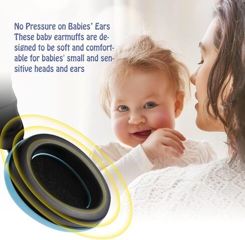 سماعات أذن لحماية الأذن وإلغاء الضوضاء وسماعات رأس للرضع للأطفال من عمر 3 أشهر إلى 3 سنوات in Kuwait