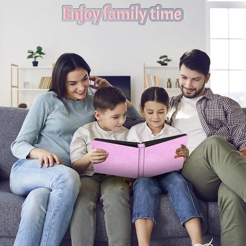 ألبوم صور بوبوتوب مقاس 4 × 6 600 صورة جيوب مع ملصق، ألبومات صور بغلاف متين من الكتان لهدايا الزفاف وذاكرة الطفل والسفر والذكرى السنوية ومدرسة عيد الميلاد، كتاب صور مع صور أفقية ورأسية in Kuwait
