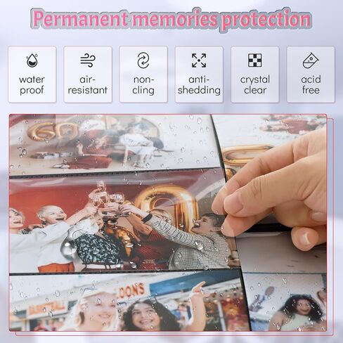 ألبوم صور بوبوتوب مقاس 4 × 6 600 صورة جيوب مع ملصق، ألبومات صور بغلاف متين من الكتان لهدايا الزفاف وذاكرة الطفل والسفر والذكرى السنوية ومدرسة عيد الميلاد، كتاب صور مع صور أفقية ورأسية in Kuwait