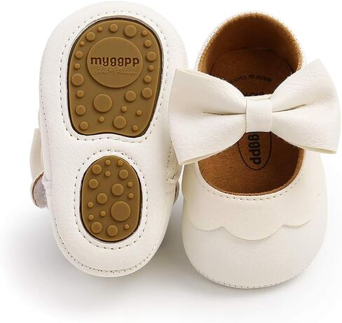 Baby Boys Girls Shoes Mary Jane Flats Dress Shoe Infant Baby Walking Moccasinss Newborn Crib First Walkers in Saudi Arabia