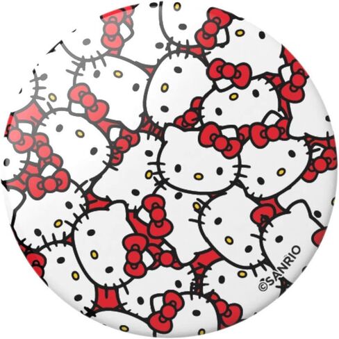 PopSockets: PopGrip with Swappable Top for Phones & Tablets - Hello Kitty - Kitties! (Gloss) in Saudi Arabia