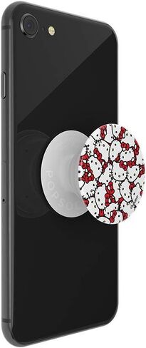 PopSockets: PopGrip with Swappable Top for Phones & Tablets - Hello Kitty - Kitties! (Gloss) in Saudi Arabia