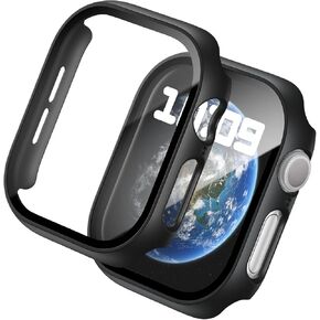 2 Pack Compatible with Apple Watch Series 10 Screen Protector Case 42mm, Hard PC Ultra-Thin Full Shockproof Cover for Apple Watch 10 42mm Accessories Clear