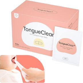 Kids Tongue Scraper, Tongue Cleaner for Infant & Newborn, Baby Oral Cleaner Newborn, Toddler Toothbrush for Tooth Mouth Gum Clean, Infant Toothbrush Oral Cleaning Stick…
