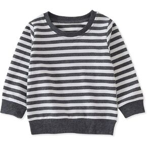 PATPAT Baby Boy Sweatshirt Crewneck Long Sleeve Sweatshirt Infant Boy Pullover Sweater Clothes
