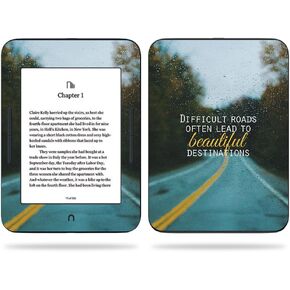 MightySkins Skin Compatible with Barnes & Noble Nook GlowLight 3 (2017) - Happens for A Reason | Protective, Durable, and Unique Vinyl Decal wrap Cover | Easy to Apply, Remove | Made in The USA