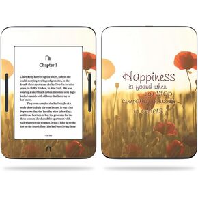 مظهر MightySkins متوافق مع Barnes & Noble Nook GlowLight 3 (2017) - يحدث لسبب ما | غطاء ملتف واقٍ ومتين وفريد ​​من نوعه من الفينيل | سهل التركيب والإزالة | صنع في الولايات المتحدة الأمريكية