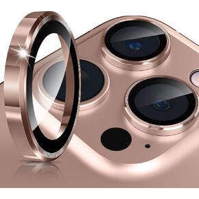 imluckies for iPhone 16 Pro - iPhone 16 Pro Max Camera Lens Protector, AR+AF Tempered Glass, 9H Ultra-Tough Metal Individual Lens Cover, HD Clear Camera Accessories, Case Friendly - Colorful