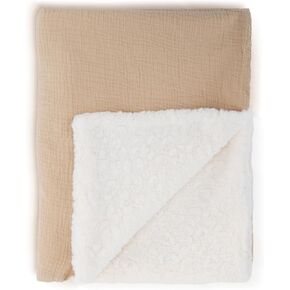 Soft Muslin Cotton Baby Blanket - Breathable and Lightweight Blanket Keeps Your Newborn Baby Girl Or Boy Cozy and Warm - Perfectly Sized Blanket for Any Stroller or Car Seat