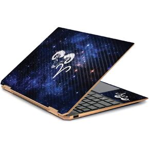MightySkins Carbon Fiber Skin for HP Spectre X360 13.3" Gem-Cut (2019) - Standing Watch | Protective, Durable Textured Carbon Fiber Finish | Easy to Apply, Remove, and Change Styles | Made in The USA