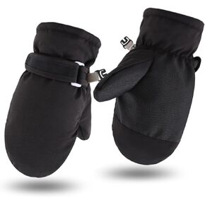 Toddler Winter Gloves Waterproof Baby Boys Mittens Fleece Girls Snow Gloves for Infant Kids Unisex Ski 6M-5T