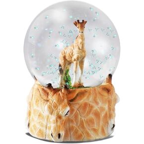 Water Globe - Parrot from Deluxebase. Snow Globe Animal Decor with Parrot Figurines. Glass Glitter Globe with Resin Figurines and Molded Base. Great Home Decorations, Novelty Decor and Parrot Gifts.