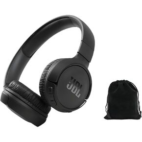 JBL Tune 570BT - Wireless Bluetooth - On-Ear Headphones - Pure Bass Stereo Sound - Black - Includes Storage Pouch