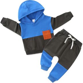 Toddler Baby Boy Summer Clothes T Shirt Solid Pants Set Infant Spring Summer Outfit