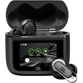 JBL Tour Pro 3 - True Wireless Noise Cancelling Earbuds with Smart Charging Case, Legendary Pro Sound with Hybrid Dual-Driver, Spatial 360 Sound with Head Tracking (Black)