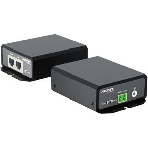 Procet Gigabit PoE Splitter 12V/24V DC 25W, IEEE802.3af/at/PoE+ Compliant PoE+ Power Adapter, IP40, Work Temp -40°F to 149°F, 6KV Surge Protection, for Non-PoE terminals, PT-PD208GT