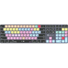 Logickeyboard 'Titan' Wireless Backlit Designed for Composing in Avid Pro Tools on Mac • p/n LKB-PT-TM-US