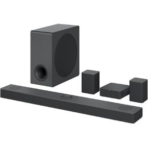 LG S90TR 7.1.3-Channel OLED evo TV Matching Soundbar with Rear Surround Speakers, Dolby Atmos, Wow Orchestra, WOWCAST Built-in with Wireless Dolby Atmos, Wireless Subwoofer (2024 New Model)