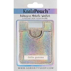 Delta Gamma - Glitter Koala Pouch (Holographic)