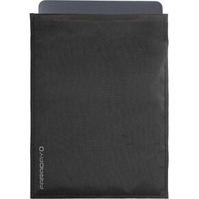 Faraday Bag Jacket Pro for XL Laptops | Magnetic Closure, Shielding - Law Enforcement & Military, Travel & Data Security, Privacy, Anti-Tracking Anti-Hacking Black (Laptop XL)