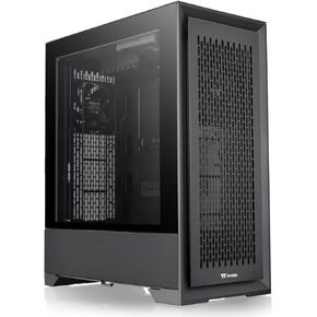 CTE E550 TG Gravel Sand Mid Tower ATX Case; 3 Tempered Glass Panels; Hidden-Connector Motherboard Support; Three-Way VGA Installations; Dual Chamber Design; CA-1Z8-00MGWN-00; 3 Year Warranty