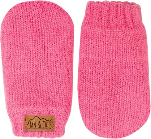 JAN & JUL Fleece Lined Knit Mittens for Baby and Toddler in Saudi Arabia