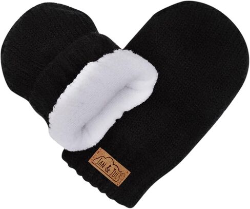JAN & JUL Fleece Lined Knit Mittens for Baby and Toddler in Saudi Arabia