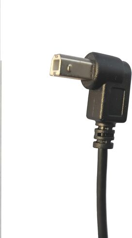كابل طابعة USB بطول 4.9 قدم، USB 2.0 من النوع A ذكر إلى النوع B ذكر (زاوية 90 درجة) سلك كابل الماسح الضوئي للطابعة (أسفل) in Saudi Arabia