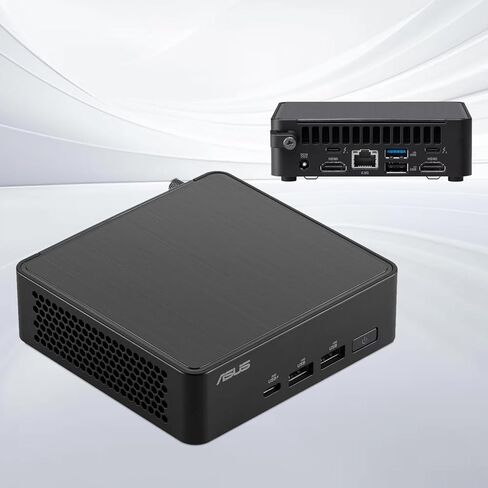 ASUS NUC Pro 14 Core 3 AI Mini Desktop | Intel Core 3 100U | 32GB DDR5 RAM 1TB SSD | Wi-Fi 6 | HDMI | Bluetooth|Windows 11 Pro | Black | Perfect for Home, Business, and Gaming in Saudi Arabia