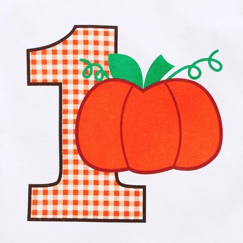 Viworld بيبي بوي هالوين 3 قطعة ملابس عيد ميلاد اليقطين طويلة الأكمام ربطة عنق رومبير + سروال طباعة واحدة + قبعة الملابس مجموعة in Kuwait