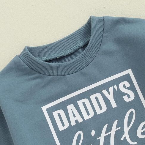 Madjtlqy Toddler Baby Boy Fall Clothes Long Sleeve Crewneck Sweatshirt Top Casual Pants Set Cute Infant Winter Outfits in Saudi Arabia