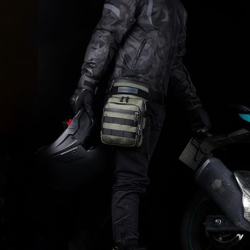 دراجة نارية قطرة الساق حقيبة العسكرية الفخذ الحقيبة حقيبة التكتيكية الورك الفخذ حزمة الساق حقيبة متعددة الوظائف لركوب الدراجات المشي لمسافات طويلة تسلق الرجال والنساء in Kuwait