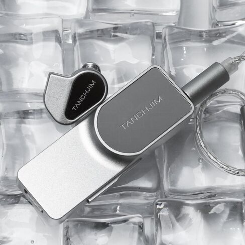 مضخم صوت USB DAC محمول من TANCHJIM Luna، مضخم صوت مزدوج CS43198 DAC مع مخرجين 3.5 مم و4.4 مم لوضوح الصوت (Asano Tanch) in Saudi Arabia