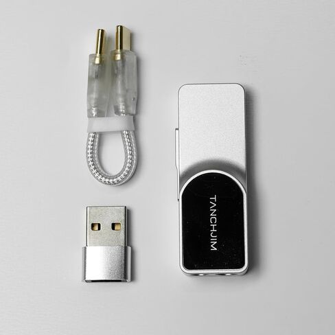 مضخم صوت USB DAC محمول من TANCHJIM Luna، مضخم صوت مزدوج CS43198 DAC مع مخرجين 3.5 مم و4.4 مم لوضوح الصوت (Asano Tanch) in Saudi Arabia