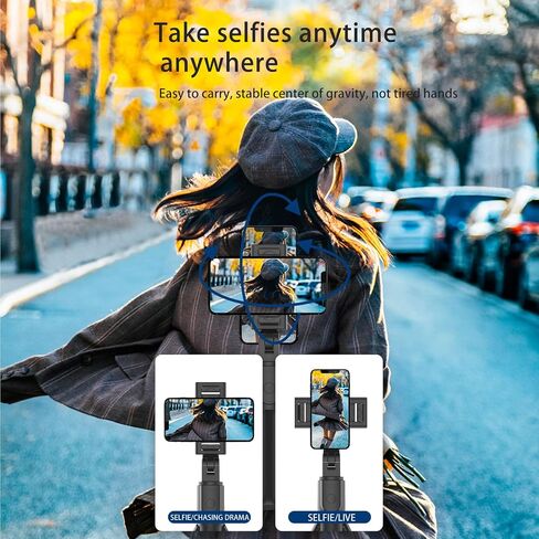 Phone Tripod & Selfie Stick, Extendable Cell Phone Tripod Stand with Wireless Remote, Mini Tripod Compatible with iPhone Android for Travel Group Selfie/Live Streaming/Video Recording (S05-S) in Saudi Arabia