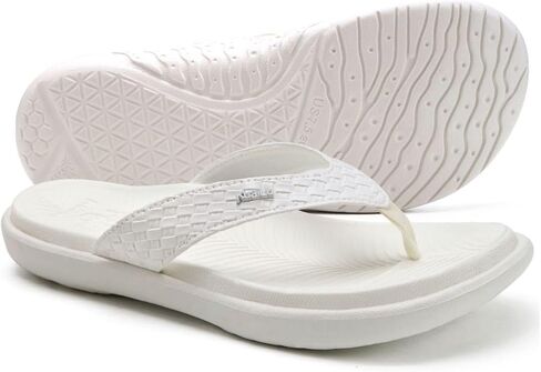 KuaiLu Womens Flip Flops Ladies Yoga Mat Comfortable Walking Thong Sandals With Plantar Fasciitis Arch Support Slip On Indoor Outdoor For Summer in Kuwait