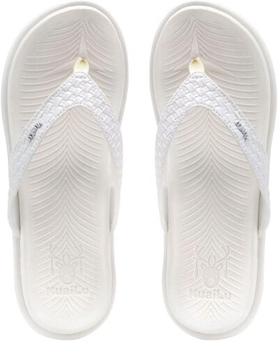 KuaiLu Womens Flip Flops Ladies Yoga Mat Comfortable Walking Thong Sandals With Plantar Fasciitis Arch Support Slip On Indoor Outdoor For Summer in Kuwait