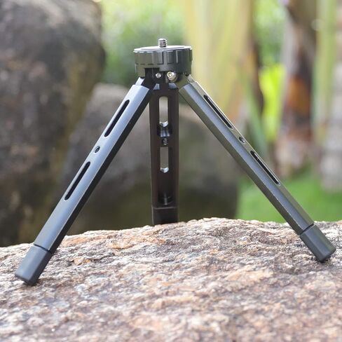 حامل ثلاثي صغير من الألومنيوم، حامل ثلاثي القوائم لسطح المكتب من أجل Zhiyun Smooth Q/4، Crane Plus/2، Osmo Mobile، Ronin-S، Vimble 2، حامل ثلاثي مثبت بمقبض Gimbal in Saudi Arabia