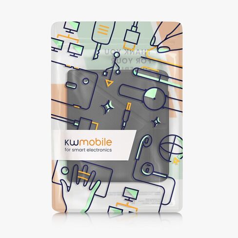 kwmobile Origami Case Compatible with Kobo Libra Colour Case - Slim PU Leather Cover with Stand - Dark Green in Kuwait