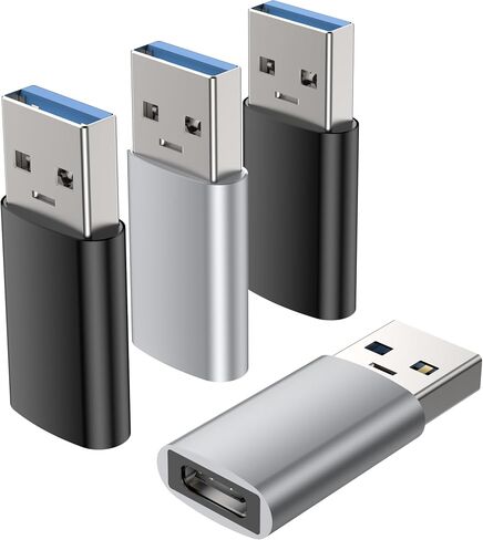 4 قطع محول Lightning إلى USB C لأجهزة iPhone 16/16 Pro/16 Pro Max/16 Plus/iPhone 15/15 Pro وSamsung S24، كابل موصل شاحن من النوع C، يدعم الشحن ونقل البيانات، وليس للصوت/OTG in Saudi Arabia