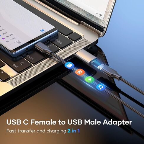 4 قطع محول Lightning إلى USB C لأجهزة iPhone 16/16 Pro/16 Pro Max/16 Plus/iPhone 15/15 Pro وSamsung S24، كابل موصل شاحن من النوع C، يدعم الشحن ونقل البيانات، وليس للصوت/OTG in Saudi Arabia