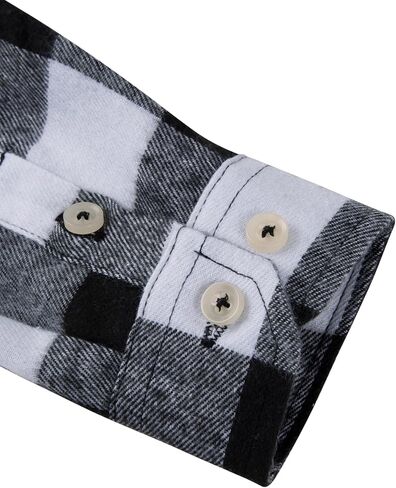 siliteelon Toddler Boys Flannel Shirt Long Sleeve Plaid Shirts Button Down Shirts in Saudi Arabia