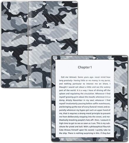 جلد من ألياف الكربون MightySkins لجهاز Amazon Kindle Oasis 7 بوصة (الجيل التاسع) - إخفاء اللون الوردي | لمسة نهائية واقية ومتينة من ألياف الكربون | سهلة التطبيق والإزالة وتغيير الأنماط | صنع في الولايات المتحدة الأمريكية in Kuwait